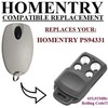 Homentry PS94331 Kompatibel Funkhandsender 433,92 MHz Rolling Code - Premium