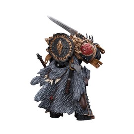 JOYTOY1/18 Warhammer The Horus Heresy Action Figure Space Wolves Leman Russ Primarch of The VIth Legion Collection Model Birthday Gift 7.09 inch 15+