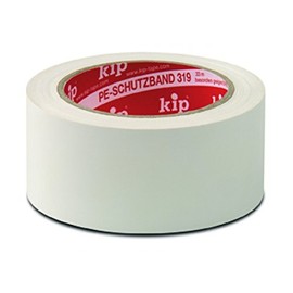 kip PE Protective Tape 319-55 Professional PE Masking Tape for Plastic Surfaces White 50 mm x 33 m