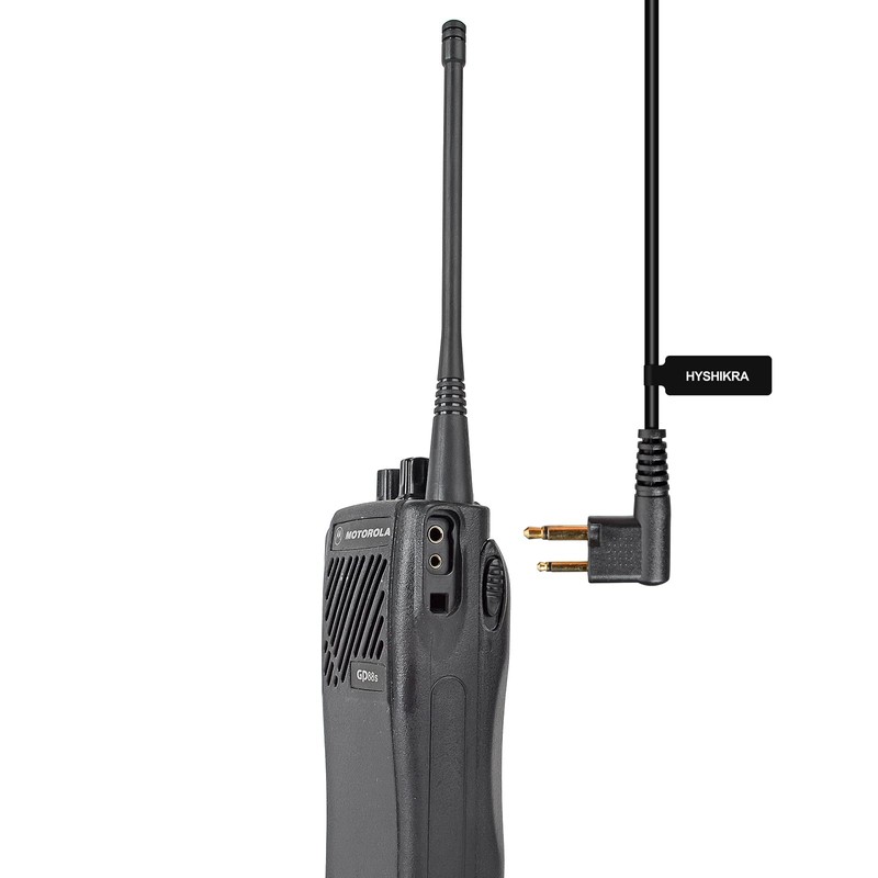HYSHIKRA G Shape Security Earpiece with PTT, Lightweight Wireless Headset