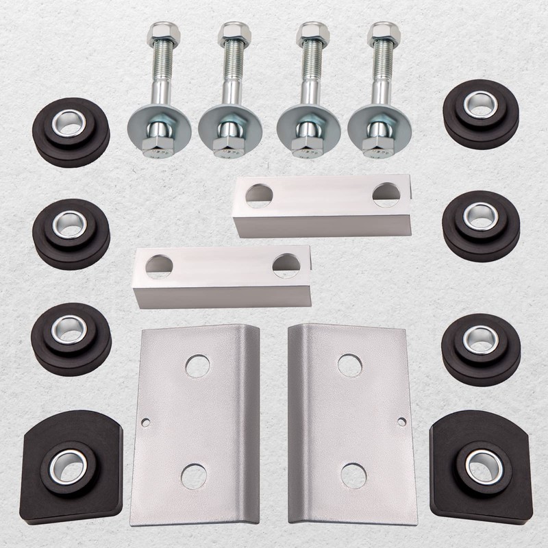 maXpeedingrods Hood Hinge Pivot Bushing and Mounting Bolt Set Kits