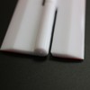 4 x 200mm White Acrylic Hinges. No glue required, Self