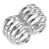 Akozon Seat Springs, Motorcycle Saddle Seat Mounting Spring Stainless Steel