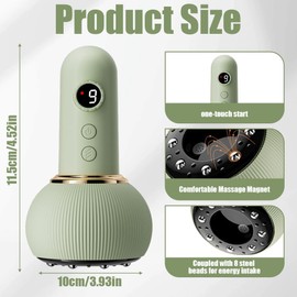 Lymphatic Drainage Massager for Legs, Arms and Belly, Nordic Sculpt Machine with Multi-Mode Technology, 9 Gear Adjustable Cellulite Massager Tool, Portable Body Sculpting Machine for Home Use