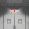 VEVOR LED Exit Sign with Emergency Lights, Two Heads Emergency