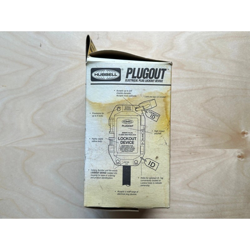 HUBBELL Plugout Lockout Device