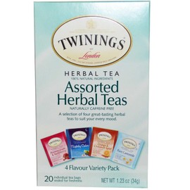 Twinings Assorted Herbal Tea, 20 ct