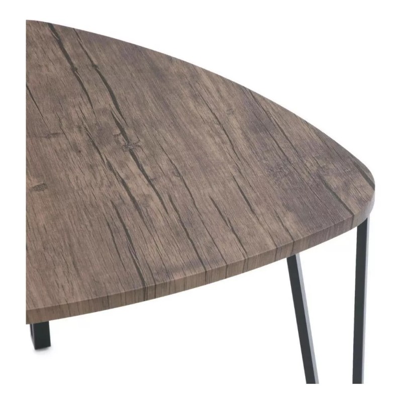 Ikal Set De Mesa Tres Piezas Moderno Para Sala, Hogar