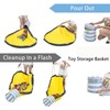 Toy Storage Bag Play Mat Small Bricks Blocks Clean Up