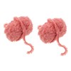 DOITOOL 2 Rolls Comfortable Crochet Yarn DIY Doll Crochet Yarn
