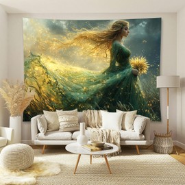Tapiz de constelación con espacio galaxia celestial, fondo de cielo nocturno adecuado para recámara, sala de estar, oficina, decoración de pared, ideal para adolescentes, niños y niñas que aman los 12