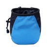 FUZVOL Climbing Chalk Bag Blue Bucket Magnesium Chalk Bag with