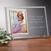 Personalization Universe Engraved Message Glass Vertical Picture Frame