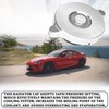 QQWD 1PC Radiator Cap, 16PSI Car Accessories Waterproof and Leak-proof
