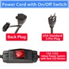 Shengbowi Extension Cord with Switch 14/3 Heavy Duty 3 Prong