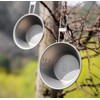 KAPILA 300ml Titanium Bowl with Folding Handle Outdoor Camping Picnic