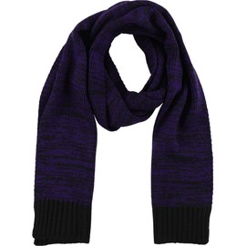 Alfani Mens Space-Dyed Scarf, Purple, One Size
