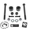 TORCH Front Differential Drop Kit w/Skid Plate Spacers for 2005-2023