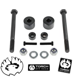 TORCH Front Differential Drop Kit w/Skid Plate Spacers for 2005-2023 Toyota Tacoma 4Runner - 4WD Models with TORCH 3" Lift ONLY