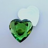 MajorCrafts 12pcs 30mm Flat Back Large Heart Acrylic Rhinestones Craft