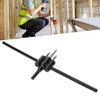 Adjustable Hole Cutter Saw Kit Alloy Steel DIY Round Cutting
