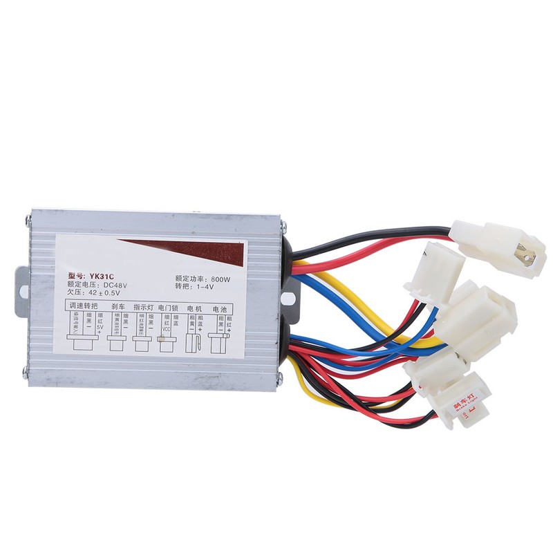 48V 800W Electric Brush Motor Controller DC Motor Speed Control