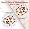 Cute Case for Airpods Pro 2 Leopard Print Hard TPU