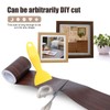 4" X33' Size Realistic Wood Grain Repair Tape, Self Adhesive