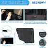 BECROWM 2 Packs Dog Car Travel Accessories - Door Seat