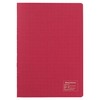 kleid Notebook, 2mm Grid Note, A5, 2mm Grid, Red (8901)