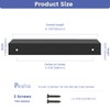 Peaha 10 Pack Kitchen Cabinet Handles 5 inch Black Pulls