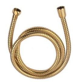 Ownace Stainless Steel 1.5M Flexible Shower Hose Replacement for Bathroom Set PVD-Ti Gold