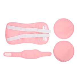 Paquete Aceite Ricino, Correa Ajustable, Envoltura Paquete de Aceite, Kit de Paquete de Aceite Ricino Masaje Reutilizable a Prueba de Ricino, para la Cintura, el Cuello y el