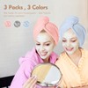 OEAGO Microfiber Hair Towel for Women: Stocking Stuffers for Women