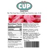 By The Cup Sour Pucker-up Gummy Lips, 2 Lb