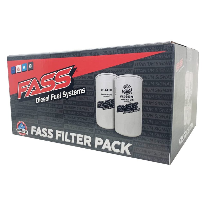 FASS Fuel Systems Filter Pack XL | PF3001 XL (1)