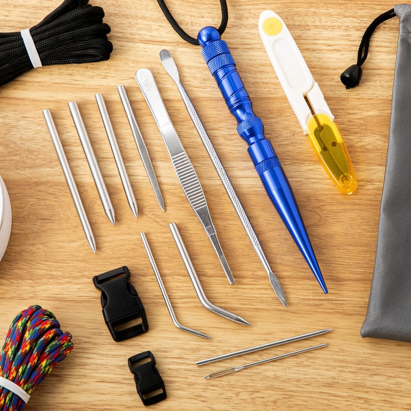 Shimeyao 12 Pcs 2026 Update Paracord FID Knotter Tools Set