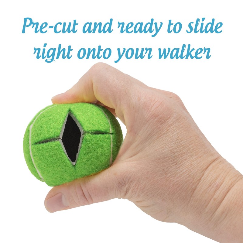 Bundle: Top Glides Pre-Cut Walker Tennis Ball Glides - 4