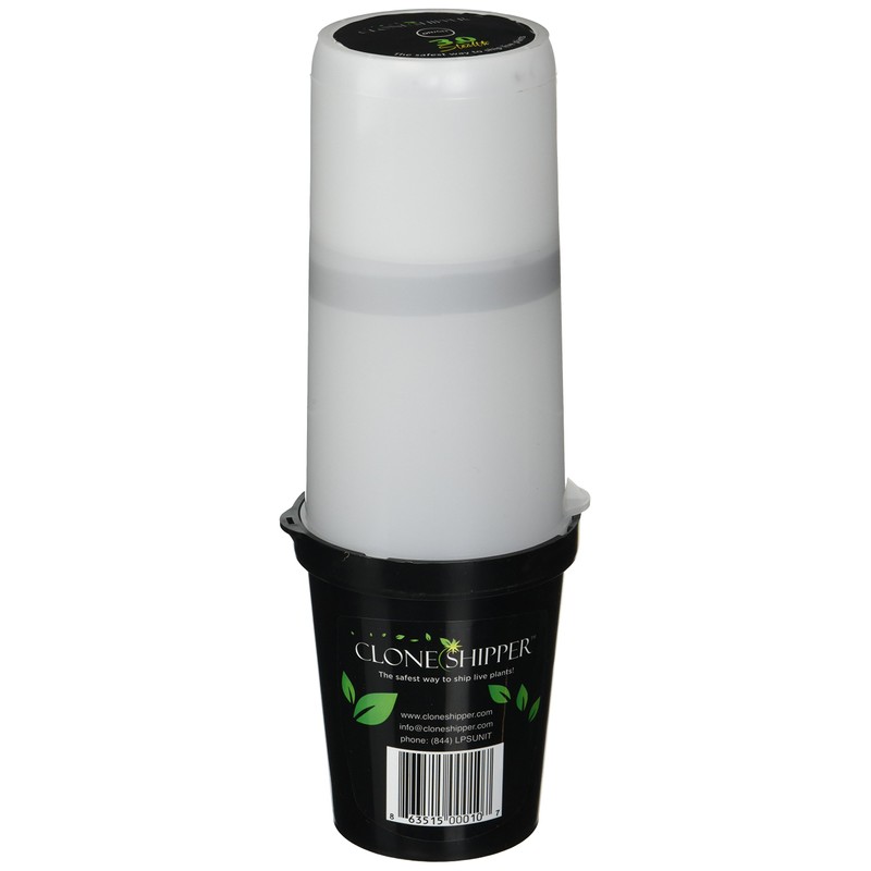 Clone Shipper CSU0001 Plastic Plant Packaging, 10 Inches x 4