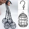Pack of 2 Bird Feeders, Hanging Bird Feeder, Wild Bird