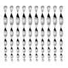 MorTime 30 Pack Bird Repellent Reflective Scare Rods,Ornamental Spiral Deterrent
