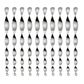 MorTime 30 Pack Bird Repellent Reflective Scare Rods,Ornamental Spiral Deterrent Control Device, Effective Hanging Bird Repellent Devices to Keep Birds Away from Your House Window Garden