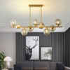 Pobllem Brushed Brass Gold Ceiling Light Plate 9.8" Light Fixtures