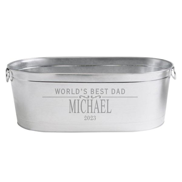 Let's Make Memories Personalized Serve Up Good Times Beverage Tub