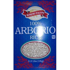 Supremo Italiano 100 % Arborio Rice 101 % Arborio Rice Supremo Italiano