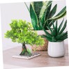 Mobestech Delicate Desktop Aquarium Decor Compact Fish Tank Resin Fake