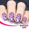 Whats Up Nails - Fleur De Lis Vinyl Stencils for