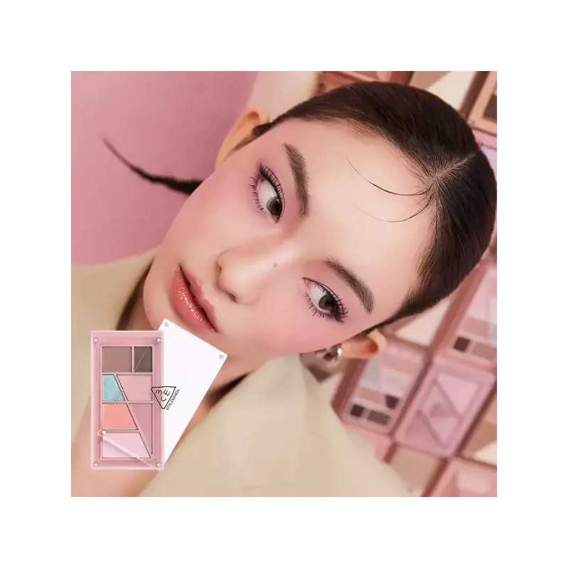 3CE 레이어 잇 올 아이섀도우 팔레트 [4 Mauve Chic] 3CE