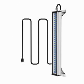 OUSEXI LED Workshop Tube Light, LED Industrial Machine Light, IP67 Explosion Waterproof Work lamp,CNC Interner Lighting, 1.8M Long Wire with Plug for Machine Tools and Lather,110V to 220V (25W)