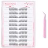 YOOTASIO Partial False Eyelash Glue, No Glue Required, Non-Incurable, One